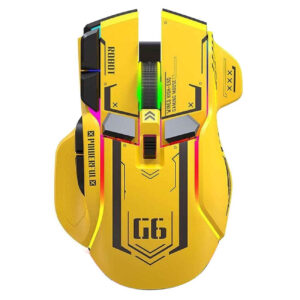 Dual-Mode Gaming Mouse (Wireless & Wired), Featuring 10 Buttons & Power On/Off Switch