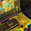 Dual-Mode Gaming Mouse (Wireless & Wired), Featuring 10 Buttons & Power On/Off Switch