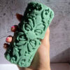 Elegant Candle Mold - Ideal for Homemade Candle with Engraved Cylinder Design
