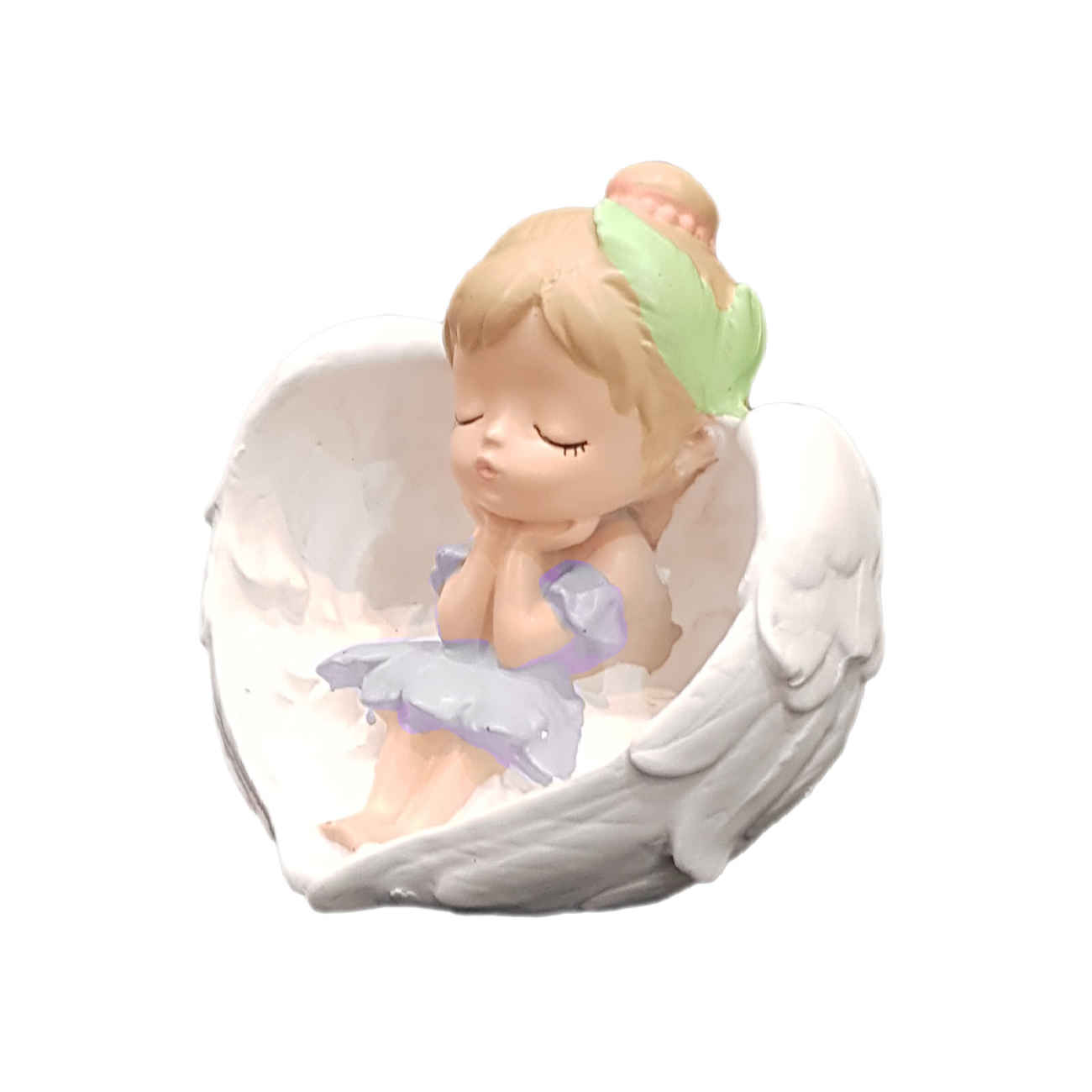 Elegant Figurine Doll Set – Perfect for Decoration & Gift with Angel Girl Design (2x)