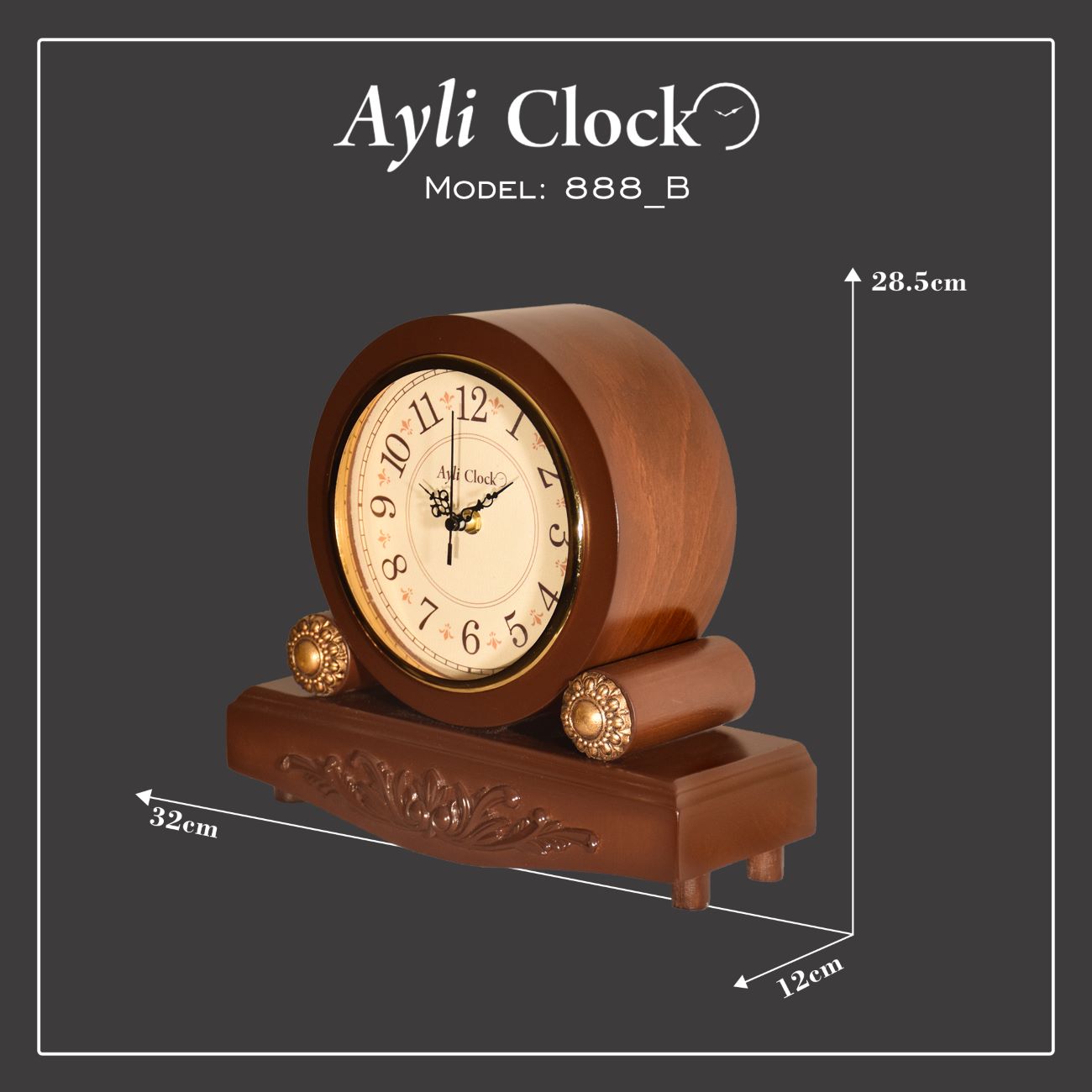Elevate Your Space: A Desk Clock That Defines Style and Utility