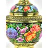 Enamel Candy Bowl – Flower and Bird Model