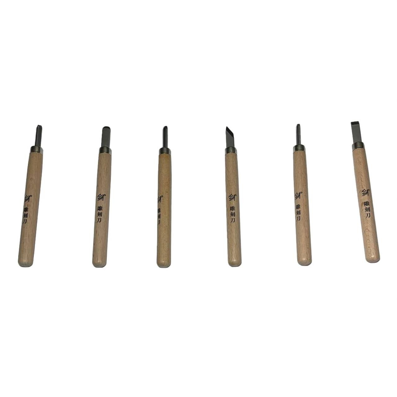 Ergonomic Wood Carving Chisel – Suitable for Extended Use (Pack of 6)