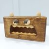 Fantasy Wooden Tissue Box Cover – Angry Monster Design