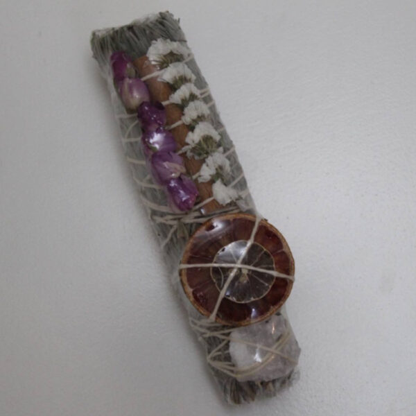 Four-Herb Smudge Kit – Suitable for Meditation and Calm (Pack of 3)