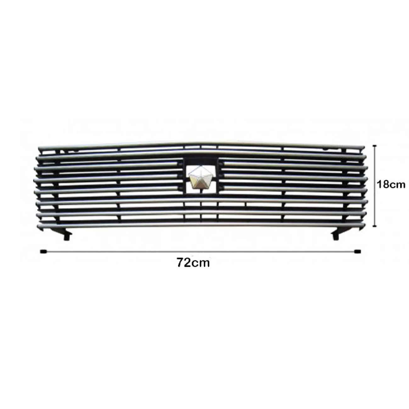 Front Grille with Decorative Trim – Easy Installation Suitable for Paykan