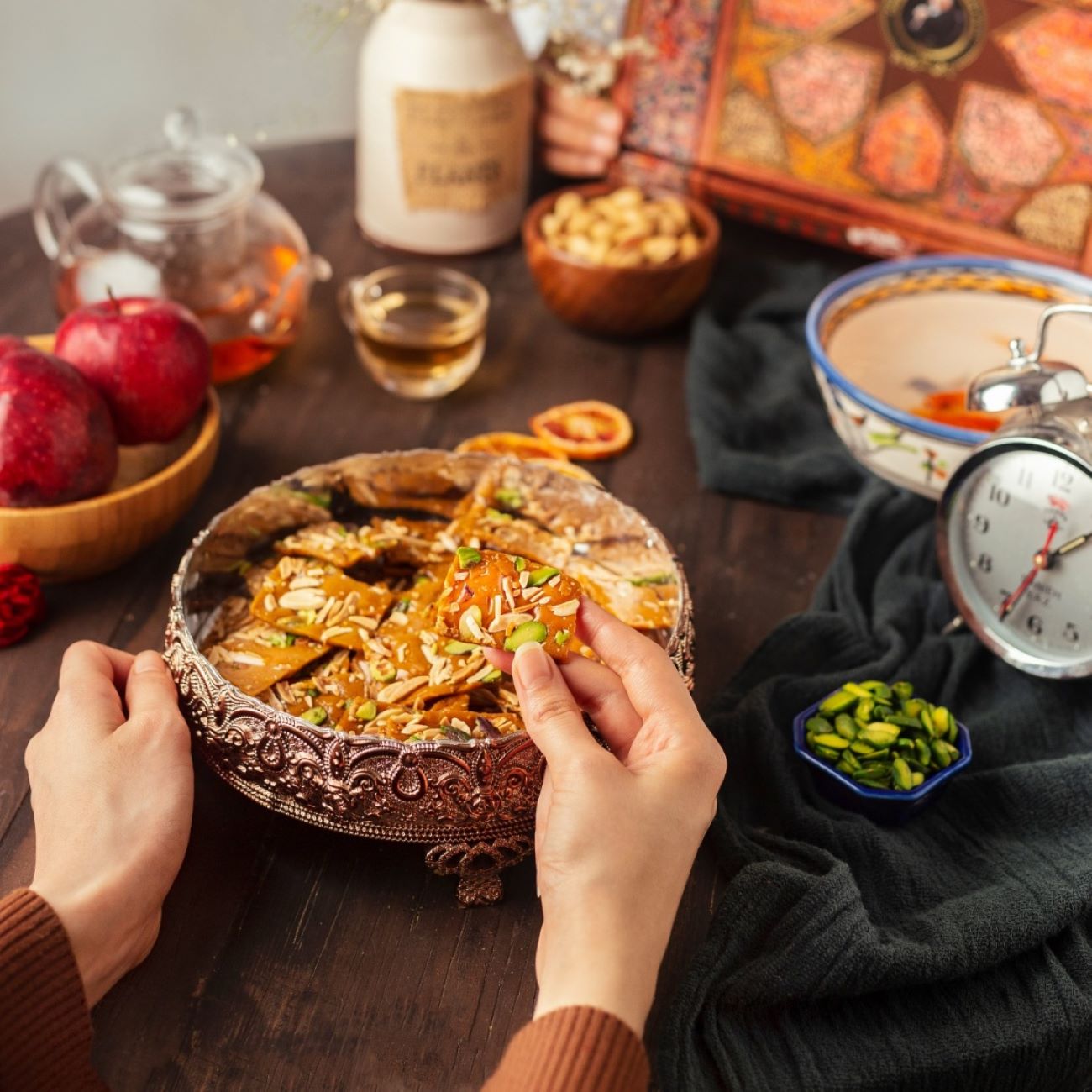 Shirin Gaz, 28%  pistachio – 360 Gram with Luxrious Box Suitable for Giftting (2x)