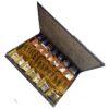 Shirin Gaz, 40%  Mixed pistachio & Almond with Termeh Box - 360 Gram (2x)