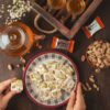Shirin Gaz, 40%  Mixed pistachio & Almond with Termeh Box - 360 Gram (2x)