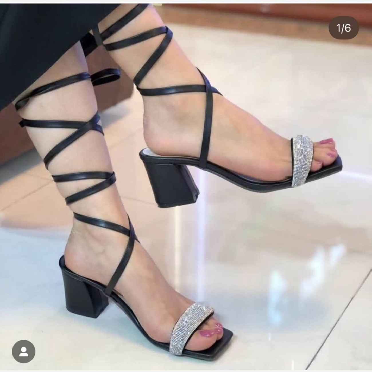 Gladiator Lace-Up Sandal with Adjustable Straps – Mid Heel Perfect Fit