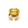 Gold Plated Arabic Bismillah Necklace & Ring Set – Halal Gift for Muslim Brothers & Sisters