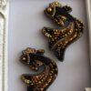 Golden Fish Beaded Brooch - A Nature Lover’s Accessory
