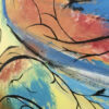 Hand-Painted Cubist Acrylic Canvas – Suitable for Home or Office Walls