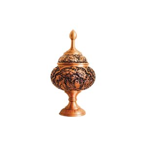 Handcrafted Copper Candy Bowl Flower Design – Exquisite Craftsmanship