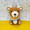 Handcrafted Knitted Deer Doll – Soft and Charming Handmade Toy