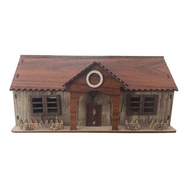 Wooden Tissue Box in Charming Cottage-Style Design