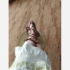 Handmade Mid-Calf Gladiator Sandal – Genuine Leather in Brown