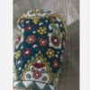 Handmade Minakari Mug – Artisan Pottery Coffee Cup, Suitable for Kitchenware in Green