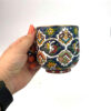 Handmade Minakari Mug – Unique Pottery Coffee Cup, Suitable for Kitchen Decor