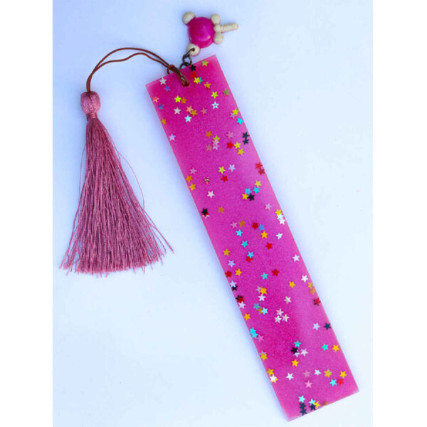 Handmade Resin Bookmark – Reading Companion, Resin Bookmark Ideal for Kids & Adults