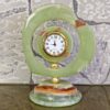 Heart Shaped Marble Stone Desk Clock - Unique Design