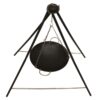 Koohman Portable Grill, Wok, and Stand Set – Model 4POD GRILLWOK
