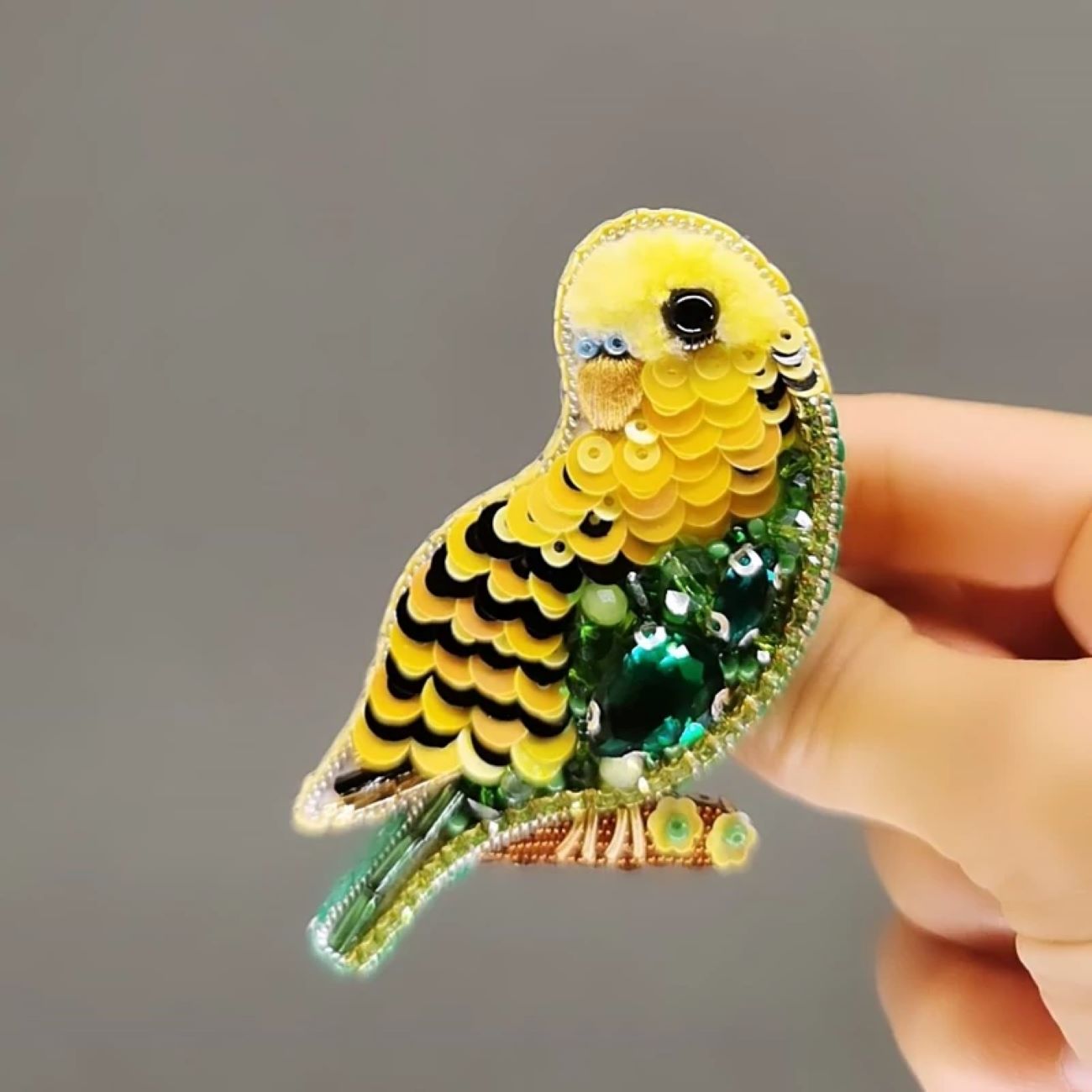 LoveBirds Brooch – Inspired By Nature