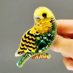 LoveBirds Brooch – Inspired By Nature