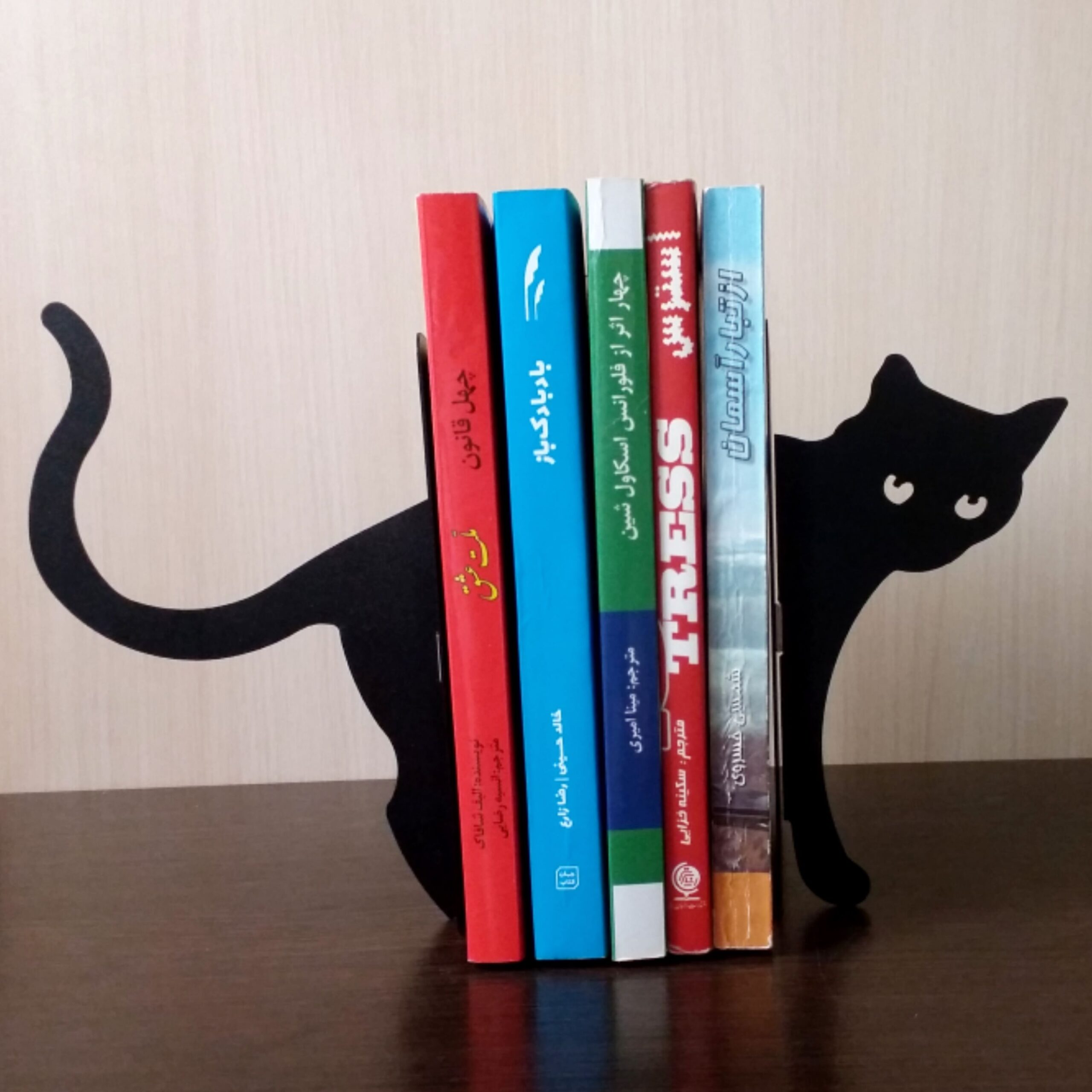 Minimalist Cat Bookend – Novelty Design Suitable for Contemporary Interiors