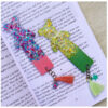 Minimalist Handcrafted Resin Bookmark – Elegant, Suitable for Book Lover with Bear Design