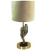 Mystery Gaze Table Lamp – Artistic Face with Covered Eyes