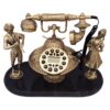 Old-World Charm Classic Brass Telephone for a Touch of History Musician Model (2)
