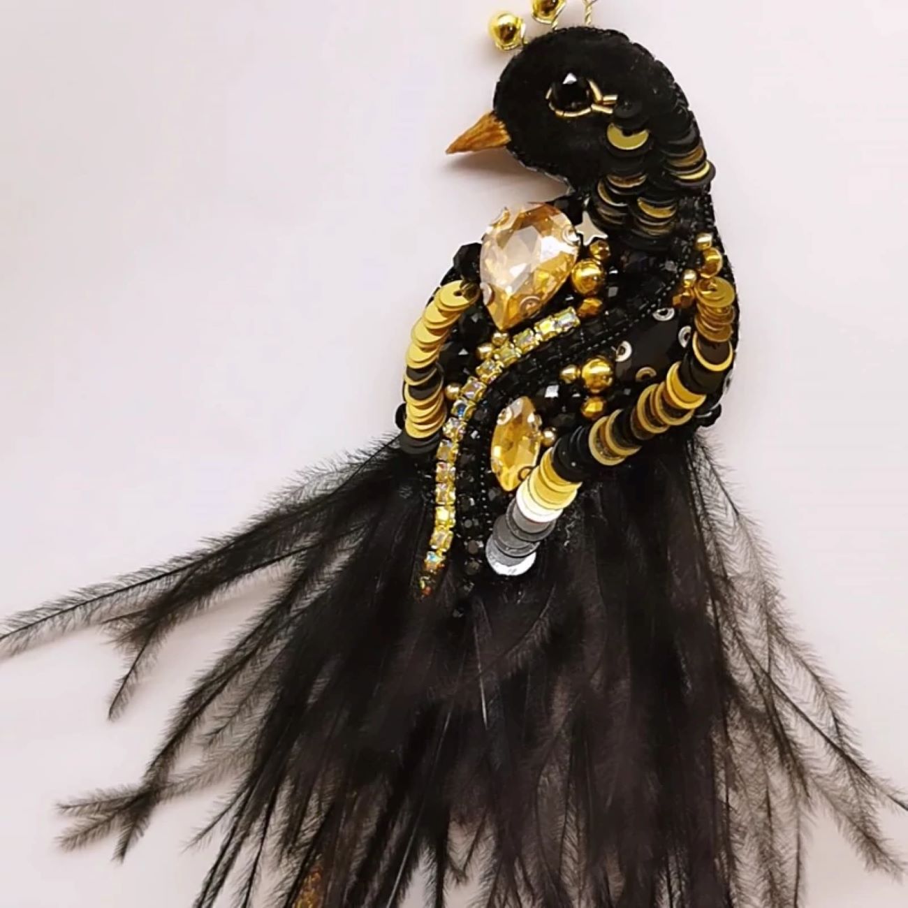 Paradise Bird Brooch Bring Nature to Your Lapel