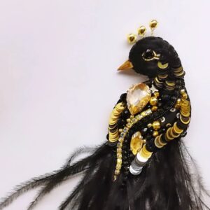 Paradise Bird Brooch Bring Nature to Your Lapel