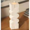 Pillar Candle Mold for Homemade – Unique Design for Gift or Decor
