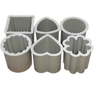 Plastic Candle Mold Set — Variety of Shapes & Sizes Suitable for Beginners & Pros (6x)