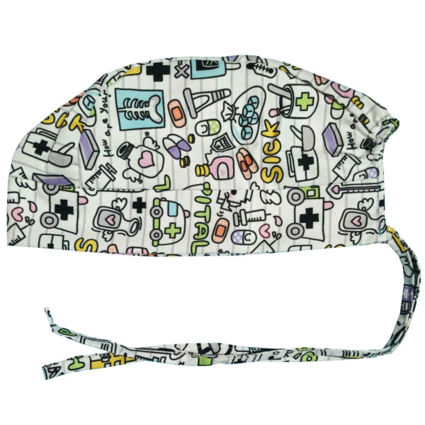 Printed Scrub Cap – Stylish & Functional Medical Headwear