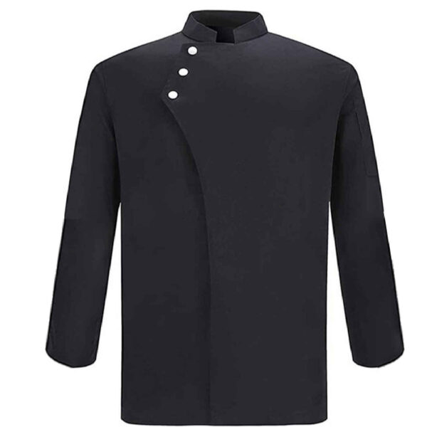 Professional Chef Jacket Long Sleeve – Unisex, Lightweight, Breathable & Durable