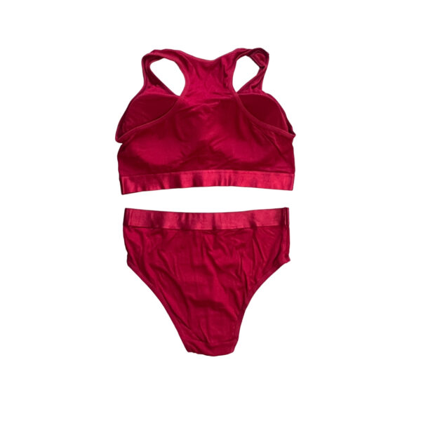 Racerback Sport Bra and Panty Set – Suitable for Fitness and Comfortable Movement