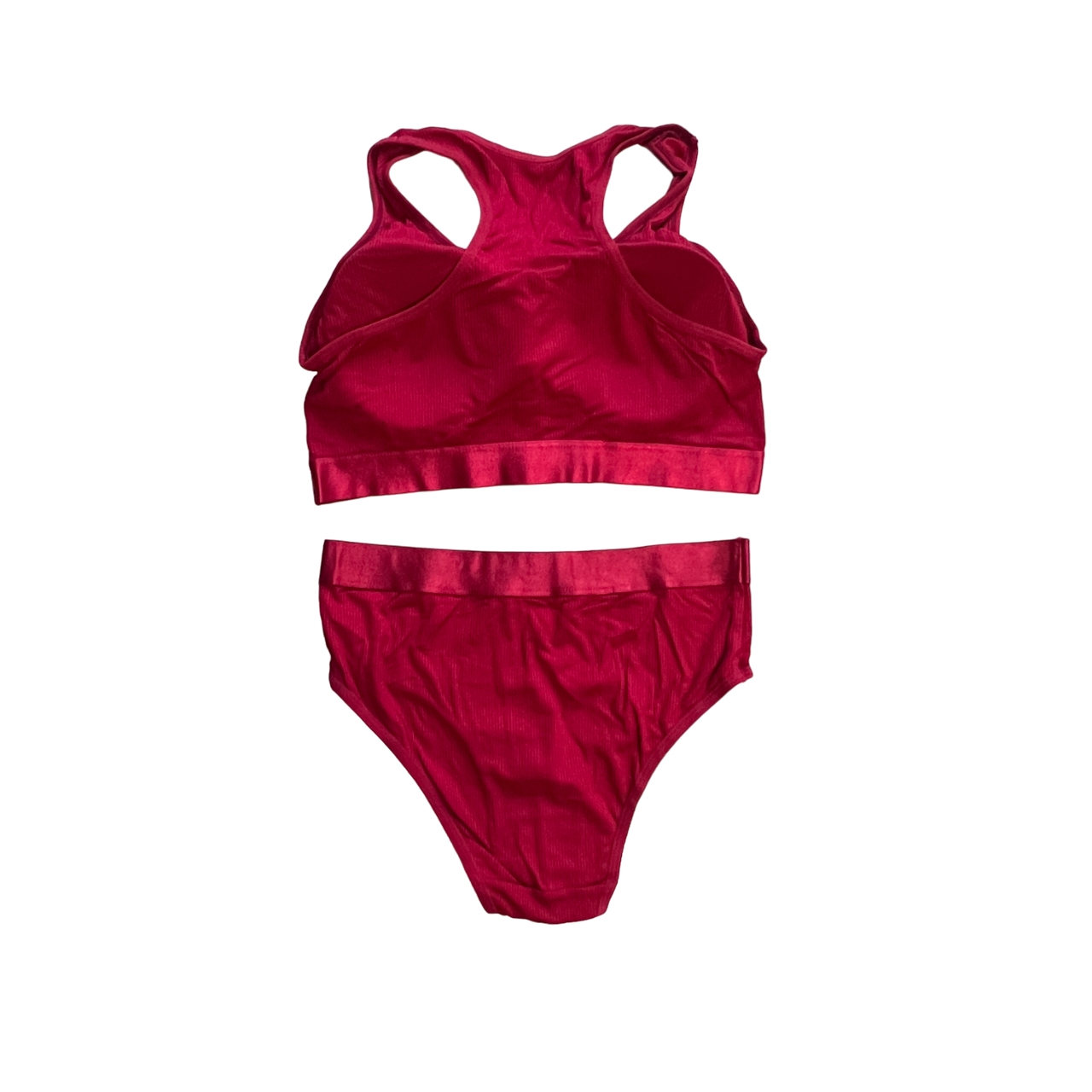 Racerback Sport Bra and Panty Set – Suitable for Fitness and Comfortable Movement