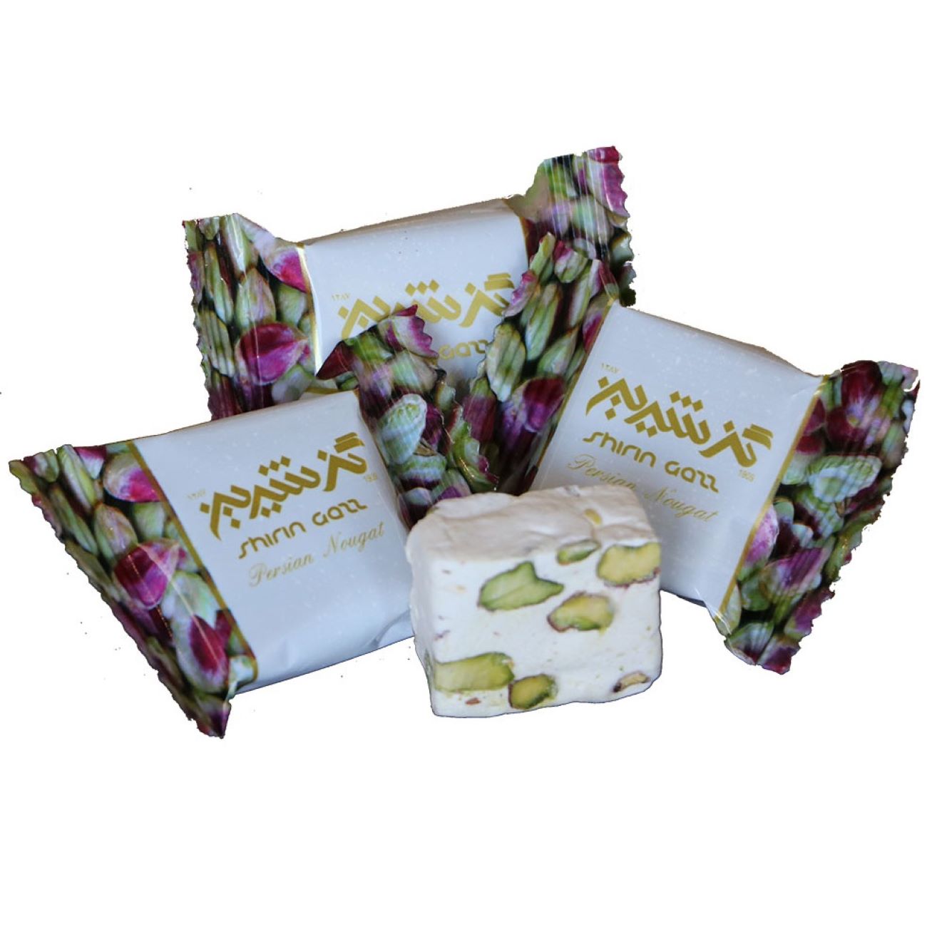 Shirin Brand Gaz 18% Pistachio Bite Size – 400g (2X)