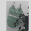 Soft Padded Sport Bra and Panty Set – Light Green, Suitable for Gym and Relaxing at Home
