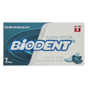 Sugar-Free Mini Stick Chewing Gum with Eucalyptus Flavor by Biodent (12 pcs)