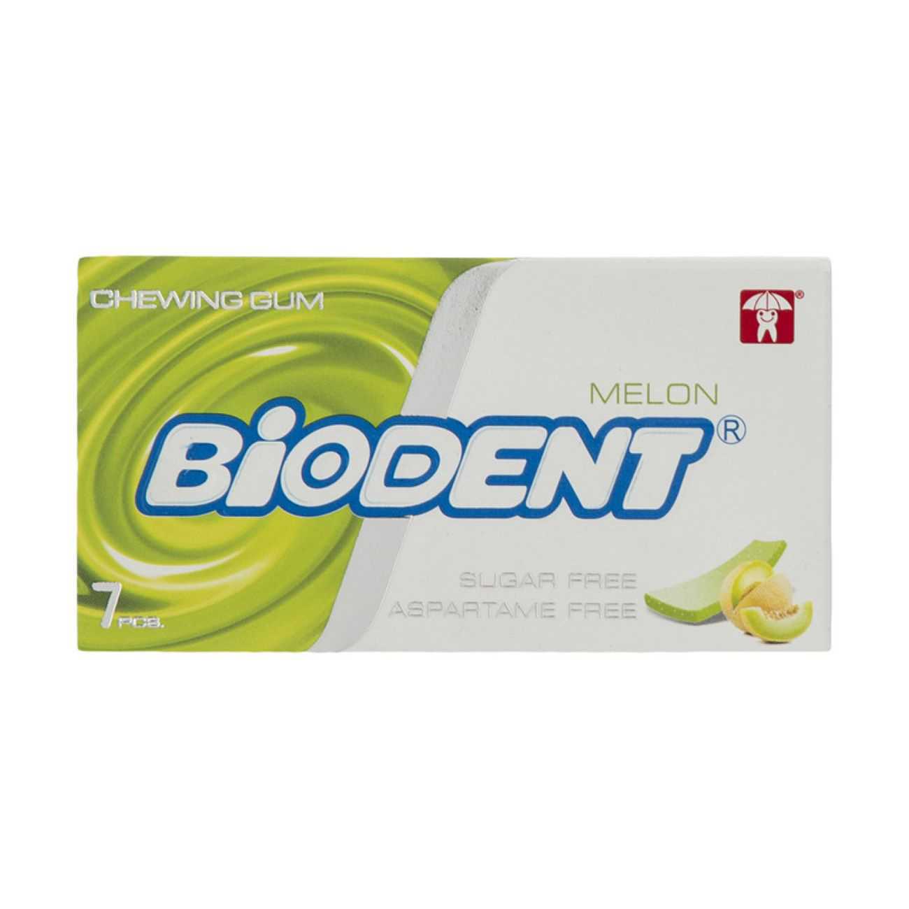 Sugar-Free Mini Stick Chewing Gum with Melon Flavor by Biodent (6 Pcs)