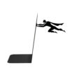 Superman Metal Bookend – Black Novelty Hero Decor for Shelves (1)