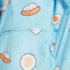 Sushi Poncho Travel Blanket, Size 120x170 cm