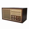 Tissue Box with Radio Shape - Nostalgic & Fun Design