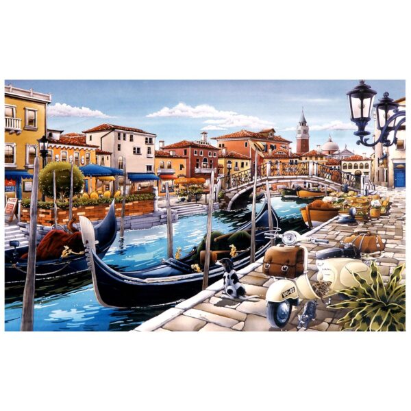 Venice Cityscape – 1000-Piece Jigsaw Puzzle for Adults & Teens