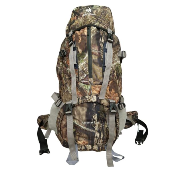 Water-Resistant 50L Hiking Backpack with Multi-Compartments