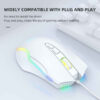 Wireless Gaming Mouse – 6 Buttons, Optical Sensor, 3600 DPI, 2.4GHz, USB Dongle
